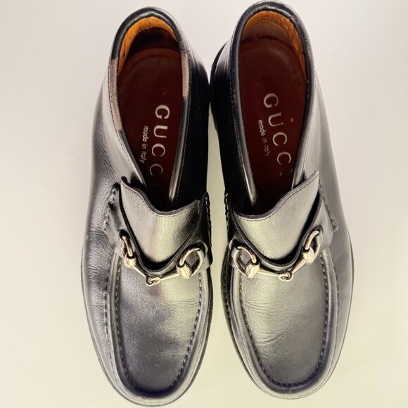 Hightop Gucci Sylke Horsebit Chukka Loafer - Picture 10 of 10